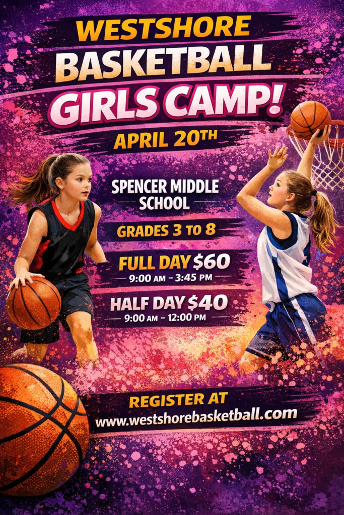 Westshore Girls Camp on April 20