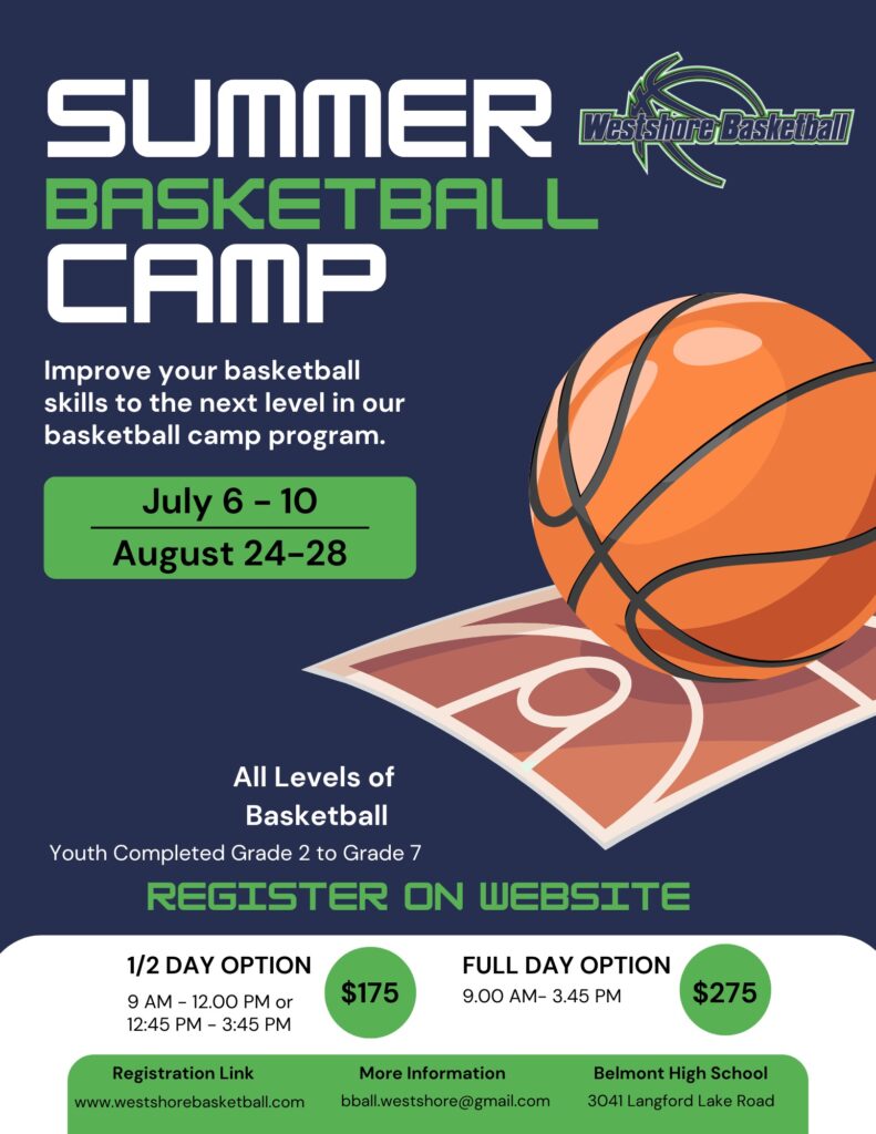 Westshore Summer Basketball Camps